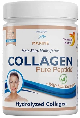 Swedish Nutra Collagen Powder (marine) suplement na zdrową skórę 300 g