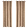 ZASŁONA GOTOWA DARLA 140 X 250 CM BEŻOWY