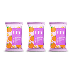 Zestaw: 3x Crispy Natural Suszone Chipsy Brzoskwinia 12 g