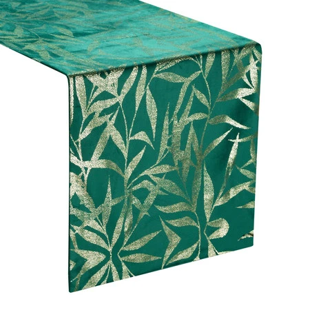 OBRUS BLINK 15 35 X 140 CM CIEMNOZIELONY