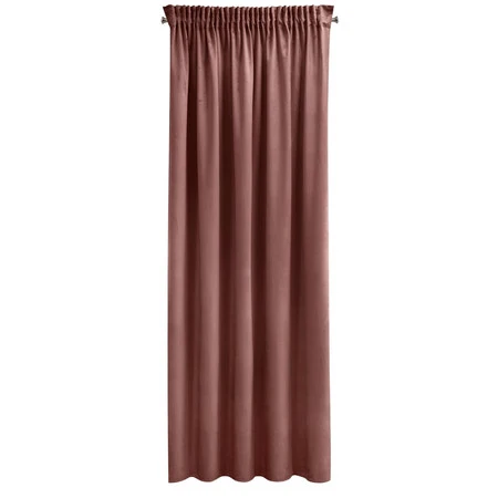 ZASŁONA GOTOWA SIBEL NA TAŚMIE 140 X 270 CM CIEMNORÓŻOWY