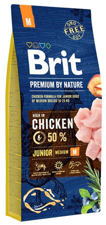 BRIT Premium by Nature Junior Medium 15kg