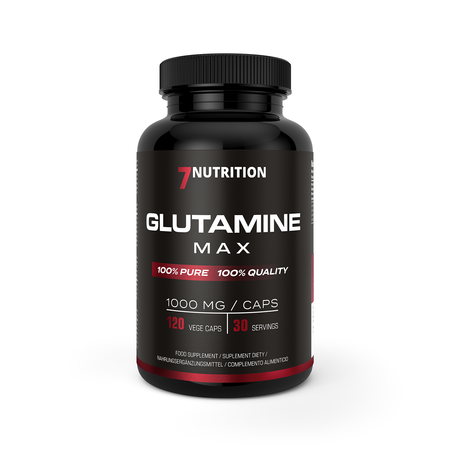 7Nutrition Glutamine Max 1000mg 120 kaps. - Nabea.pl