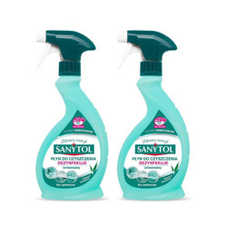 Zestaw: 2x Spray uniwersalny o zapachu eukaliptusa 500ml