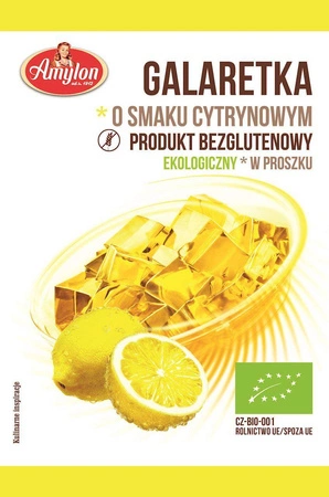 Amylon − Galaretka o smaku cytrynowym bezgl. − 40 g