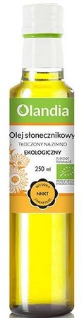 Olandia EKO Olej Słonecznikowy 250ml