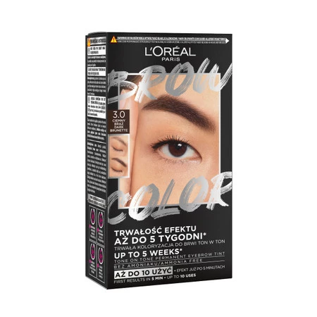 Brow Color zestaw do koloryzacji brwi 3.0 Dark Brunette