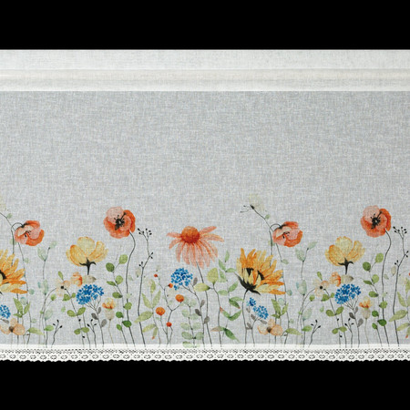 Firana gotowa Nati na Taśmie 150 x 60 cm, Biały