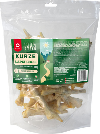 MACED 100% Smaku Kurze łapki białe 300g