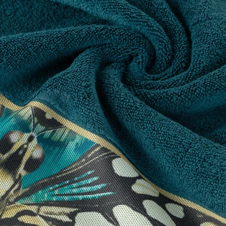 Ręcznik Eva 15 70 x 140 cm, Ciemnoturkusowy