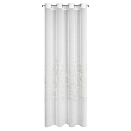 FIRANA GOTOWA ESTELLA 140 X 250 CM BIAŁY