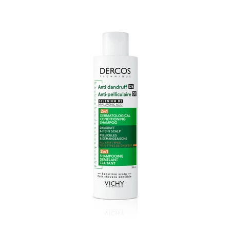 Vichy Dercos szampon przeciwłupieżowy z odżywką 2w1 200ml