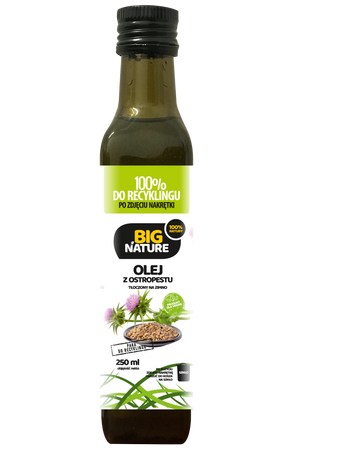 Big Nature Olej z ostropestu 250 ml 100%