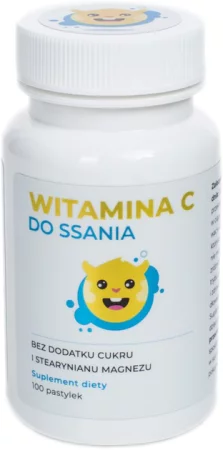 Visanto Witamina C Do Ssania Dla Dzieci 100 Pastyl