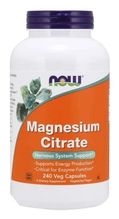 Magnesium Citrate - Magnez (240 kaps.)