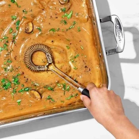 OXO-Trzepaczka stalowa do sosów czarna, Good Grips