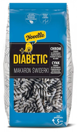 MAKARON DLA DIABETYKÓW ŚWIDERKI 250 g - NOVELLE