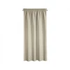 ZASŁONA GOTOWA RITA NA TAŚMIE 140 X 175 CM CIEMNOBEŻOWY