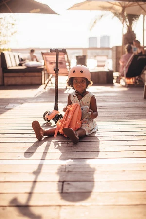 SCOOTANDRIDE Kask S-M dla dzieci 3+ Rose