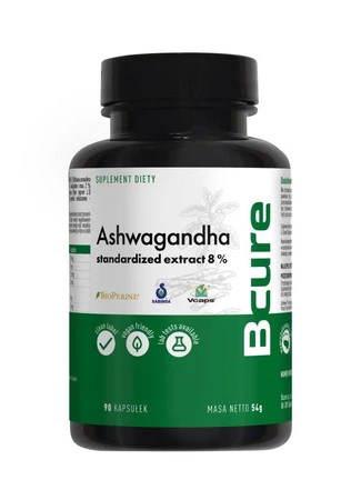 BCure Ashwagandha 90 kaps.