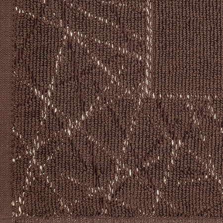 DYWANIK ŁAZIENKOWY NIKA (04) 50 X 70 CM BRĄZOWY
