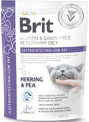 BRIT GF Veterinary Diet Gastrointestinal-LOW FAT Cat 400g