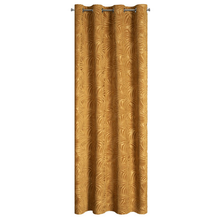 ZASŁONA GOTOWA LIVIA 140 X 250 CM ZŁOCISTY