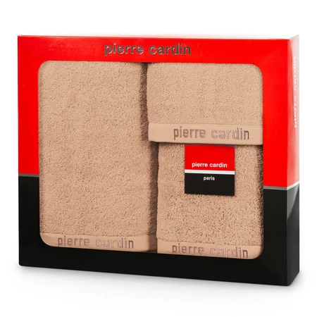 Komplet Ręczników 3 Szt Evi 40 x 34 x 9 cm, Pudrowy