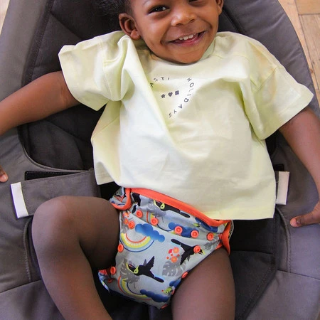 Close, Pop-in AI2, Pielucha wielorazowa zapinana na napy, Tukan