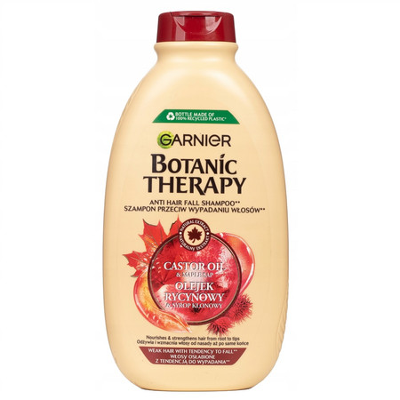 Botanic Therapy szampon do włosów osłabionych i łamliwych Olejek Rycynowy i Migdał 400ml