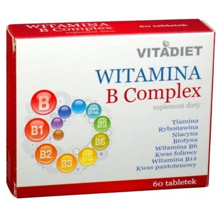 Vitadiet − Witamina B complex − 60 tabl.