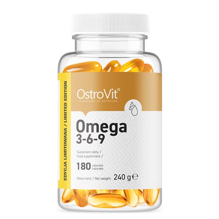 OstroVit Omega 3-6-9 180 kapsułek