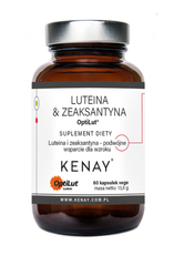 KENAY Luteina i Zeaksantyna OptiLut® na wsparcie wzroku i ochrony oczu 60 kaps.