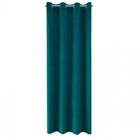 ZASŁONA GOTOWA MILO 140 X 250 CM CIEMNOTURKUSOWY
