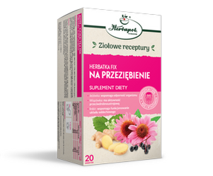 Herbapol − Na przeziębienie, herbatka fix − 20 sasz.