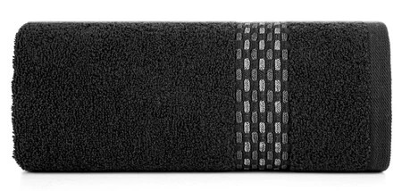 Ręcznik Riva (08), 70 x 140 cm, Czarny