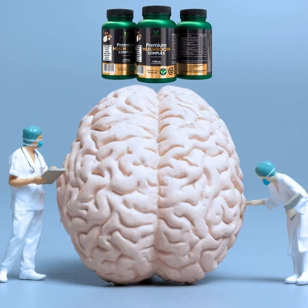 Lanco Nutritions PREMIUM MUSHROOM COMPLEX 1200mg na wsparcie odporności 60 kaps.