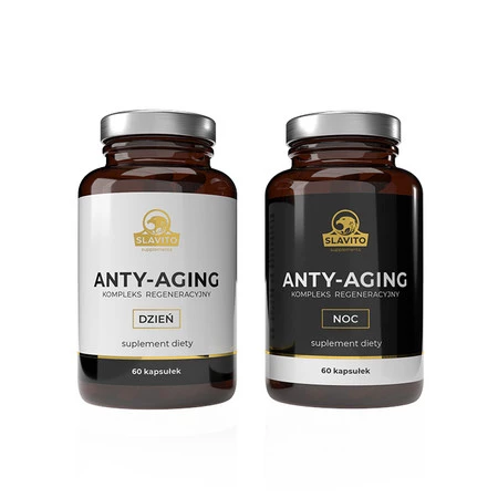 Slavito ANTY-AGING Kompleks regeneracyjny Dzień/Noc 2 x 60 kaps.