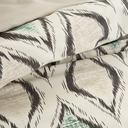 Komplet pościeli satynowej Spring 12, 220 x 200 cm, Kremowy