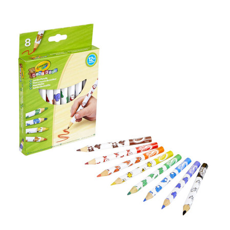 Kredki 8 kolorów ołówkowe JUMBO 3678 Crayola