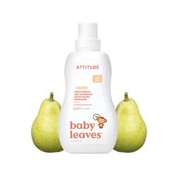 Attitude BABY LEAVES™, Płyn do płukania ubranek dziecięcych o zapachu nektaru gruszkowego, 1L