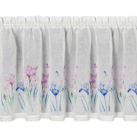 Firana gotowa Dolorez na Taśmie 150 x 60 cm, Biały