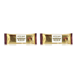 Zestaw: 2x BeKeto Keto Baton – Waniliowe Brownie 40g