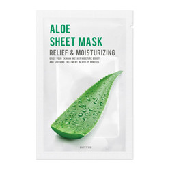Aloe Sheet Mask nawilżająco-łagodząca maseczka w płachcie z aloesem 22ml KRÓTKA DATA 2026-10-11