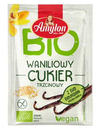 Amylon − Cukier waniliowy BIO − 8 g