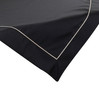 OBRUS MADELE 85 X 85 CM CZARNY