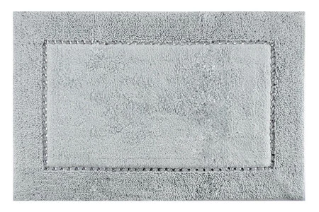 DYWANIK ŁAZIENKOWY CHIC 50 X 70 CM SREBRNY