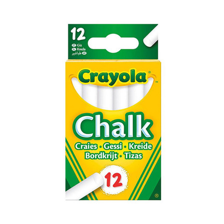 Kreda 12 sztuk niepyląca biała 0280 Crayola cena za opakowanie