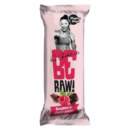 BeRAW Baton owocowy Energy malinowy - 40g