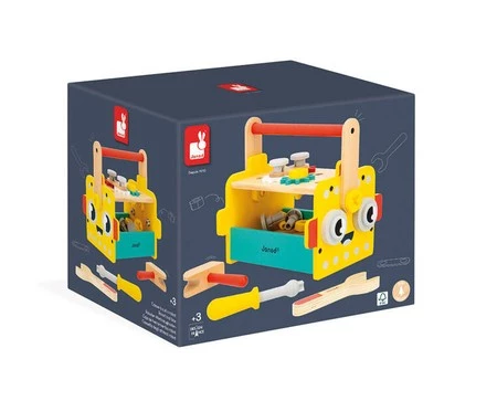 Janod  Skrzynka z narzędziami Robot Brico ‘Kids